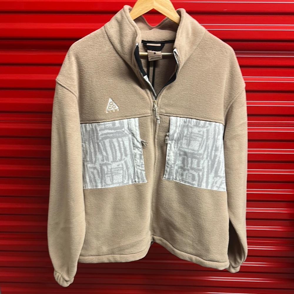 Nike ACG Tan and Gray Jacket